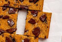 Gooey Chickpea Cookie Bars