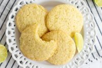 Soft Lime Sugar Cookies with Zesty Citrus Glaze