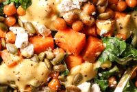 Roasted Sweet Potato and Kale Salad