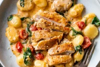 Creamy Chicken Gnocchi Skillet Recipe