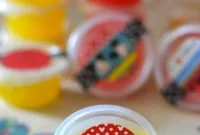 DIY Glitter Slime Party Favors for Kids