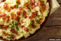 Creamy Twice Baked Potato Casserole Recipe for Holiday Sides