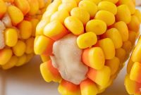 Candy Corn on the Cob Halloween Treats