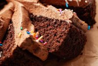 Gluten Free Sourdough Chocolate Cake with Discard