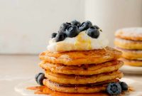 Fluffy Lemon Pancakes with Fresh Citrus Flavor
