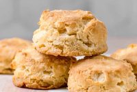 Fluffy Almond Milk Biscuits Recipe