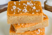 Salted Butterscotch Cookie Bars