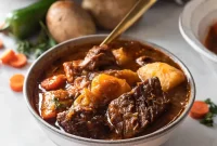 Instant Pot Beef Stew with Melt in Your Mouth Beef