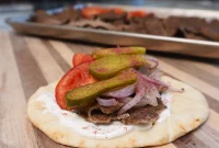 Sheet Pan Beef Kebabs with Vegetables