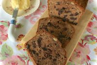 Spiced Zucchini Bread with Chocolate Chips Pecans and Raisins