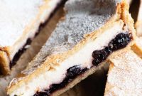 Ricotta and Sour Cherry Crostata
