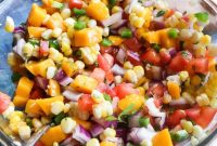 Fresh Corn Mango Salsa Recipe