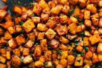 Crispy Breakfast Potatoes with Onions and Peppers