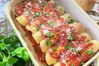 Three Cheese Manicotti Crepes Recipe