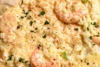 Creamy Shrimp and Rice Skillet