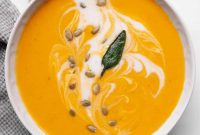 Creamy Pumpkin Sweet Potato Soup Recipe