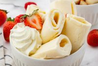 3 Ingredient Rolled Ice Cream Recipe
