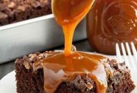 Chocolate Turtle Zucchini Cake Recipe