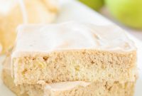 Apple Bars with Pumpkin Pie Spice Glaze