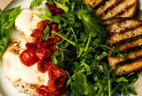 Chicken Paillards with Mozzarella and Sweet-Spicy Tomato Sauce