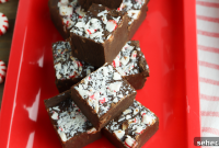 Homemade Peppermint Fudge Recipe in the Microwave