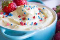 Creamy Vanilla Pudding Fruit Dip Recipe