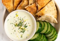 Creamy Whipped Feta Dip with Honey and Herbs