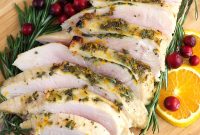 Roasted Turkey Breast with Honey Butter Glaze
