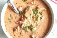 Creamy Sun Dried Tomato Chicken Soup Recipe