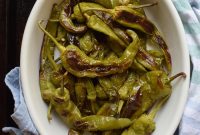 Italian Oven Roasted Green Peppers Recipe