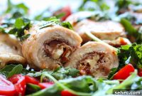 Grilled Chicken Involtini with Prosciutto