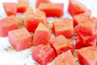 5 Minute Tajin Watermelon Snack