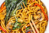 Yaki Udon Stir Fried Noodles