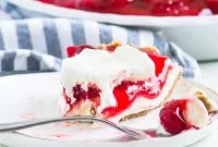 Cherry Cream Pie Recipe with Flaky Crust