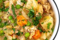 Slow Cooker Chicken Stew with Vegetables