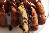 Moist Marble Bundt Cake Recipe