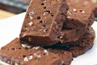 Buttery Chocolate Shortbread Cookies Recipe