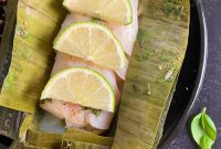 Banana Leaf Steamed Fish Recipe
