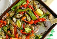Oven Baked Sausage and Peppers Recipe