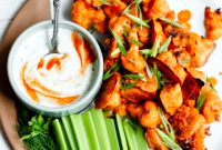 Crispy Buffalo Cauliflower Wings