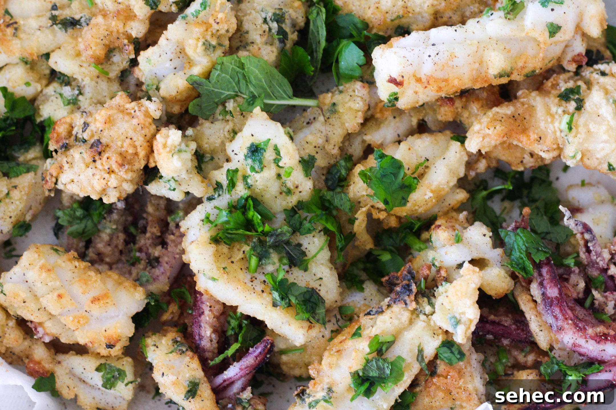Crispy Gluten Free Salt and Pepper Squid Recipe 6 Crispy Salt & Pepper Squid Gluten Free 1-9889