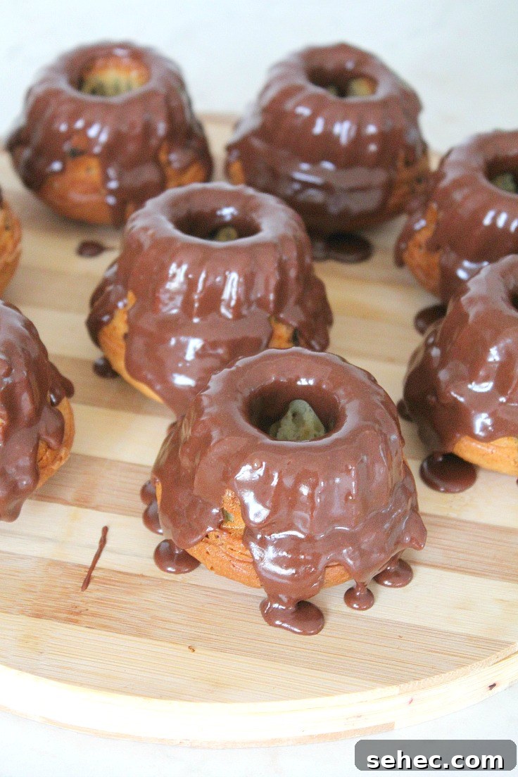 Mini Orange Bundt Cakes with Nutella Chocolate Glaze 9 IMG_5060