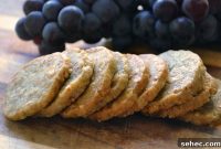 Blue Cheese and Pecan Shortbread Cookies