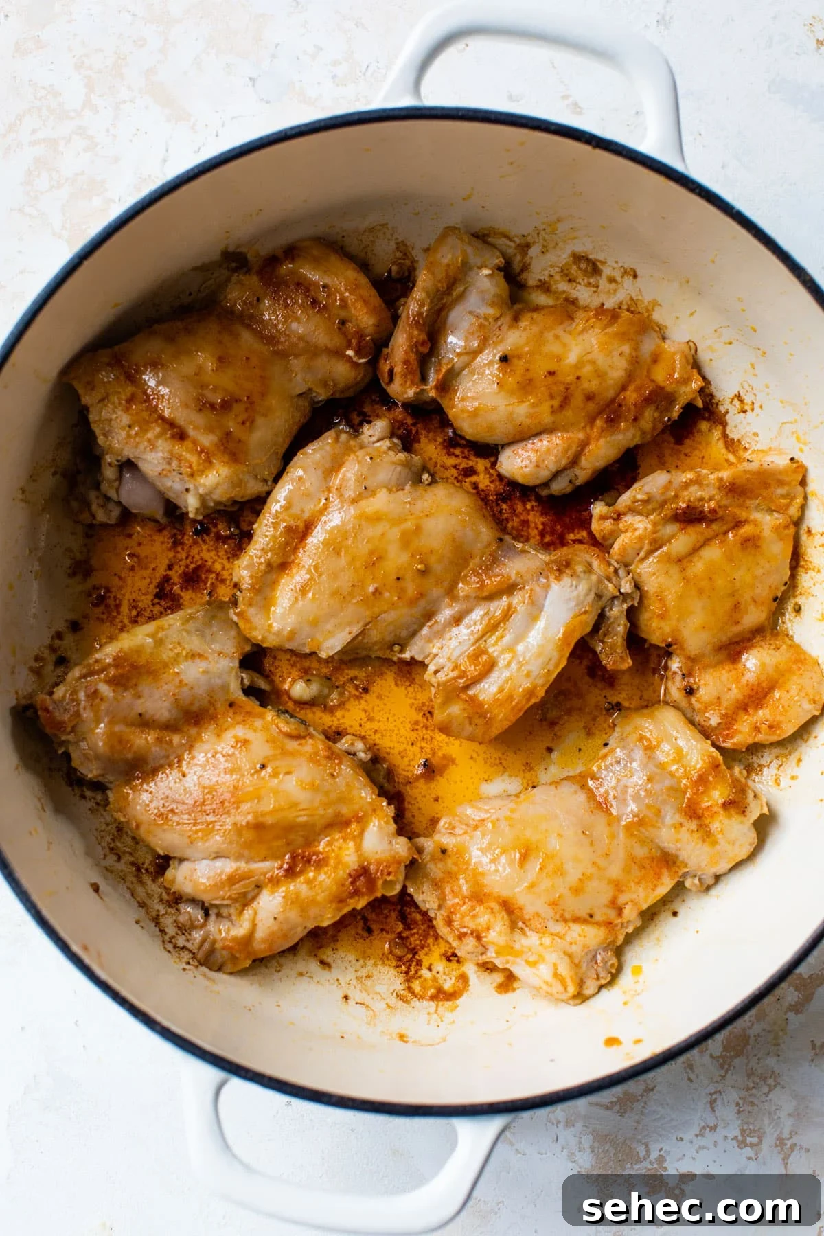 Creamy Chicken Gnocchi Skillet Recipe 4 cooked boneless chicken thighs in a skillet