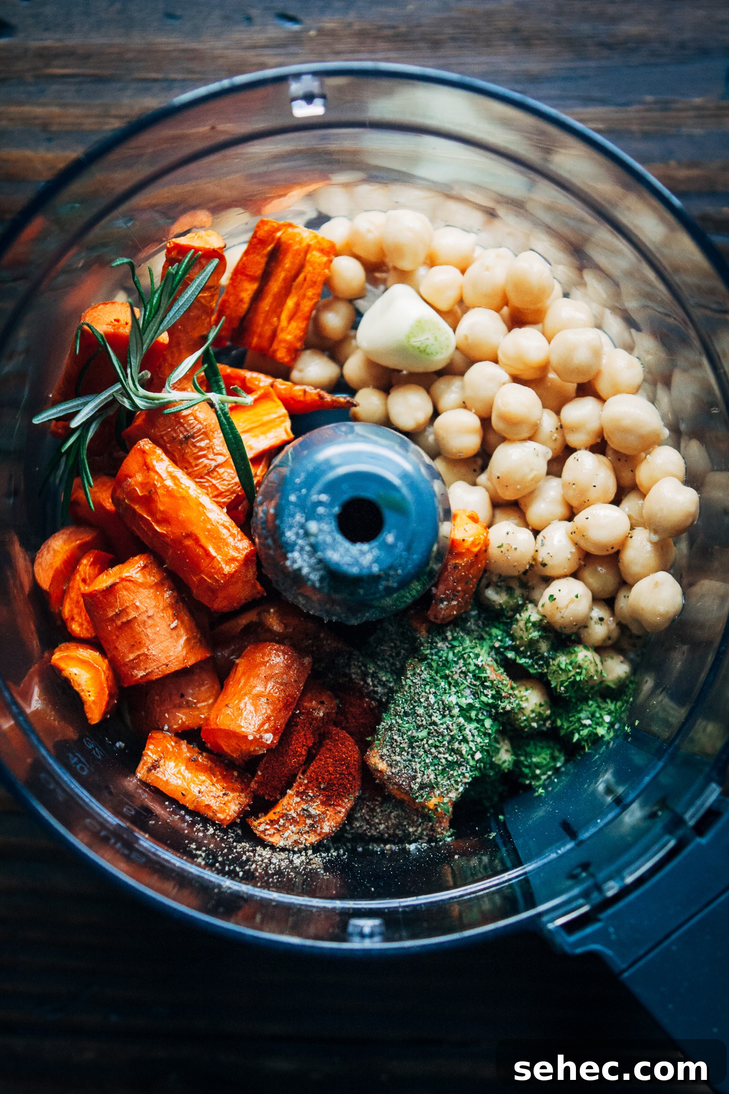 Vegan Holiday Hummus Recipe 3 Creamy vegan holiday hummus served as a festive appetizer