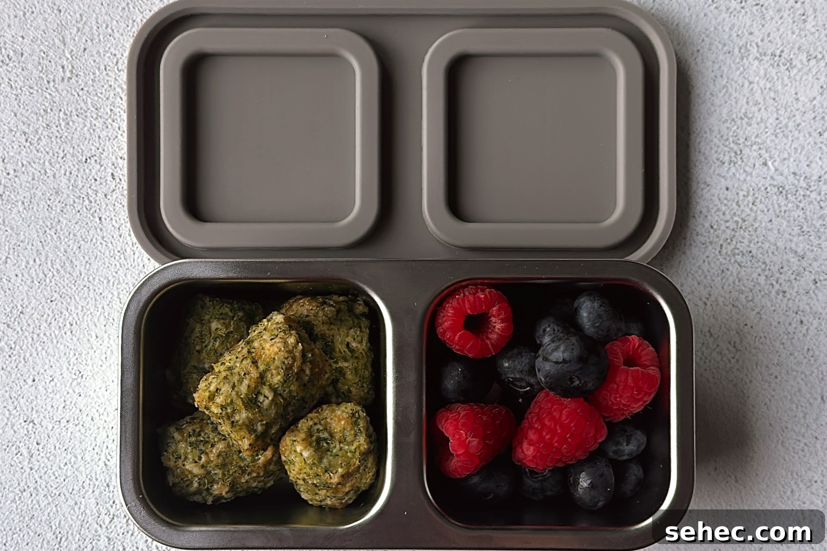 Nutritious School Snacks for Kids to Pack in Lunchboxes 16 Broccoli tots snackbox.