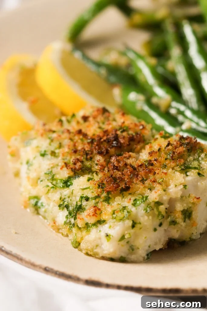 Parmesan Crusted Baked Cod Recipe 2 parmesan crusted cod