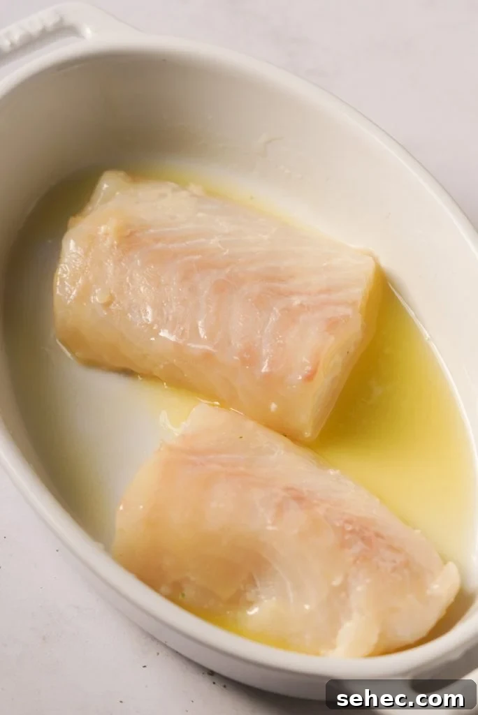 Parmesan Crusted Baked Cod Recipe 8 cod fillets coated in butter