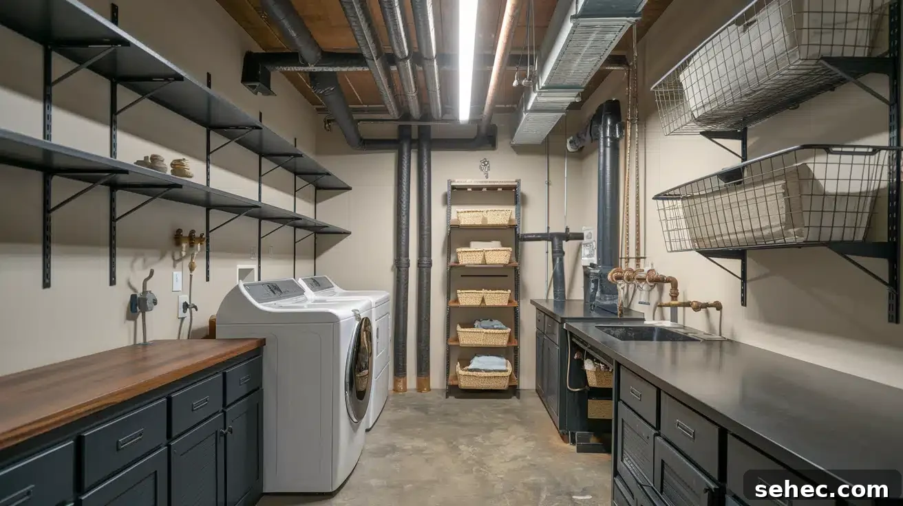 How to Plan Your Dream Laundry Room Design 3 industrial-chic