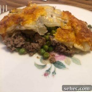 Amish Sausage and Potato Casserole Recipe 8 Finished sausage and potato casserole